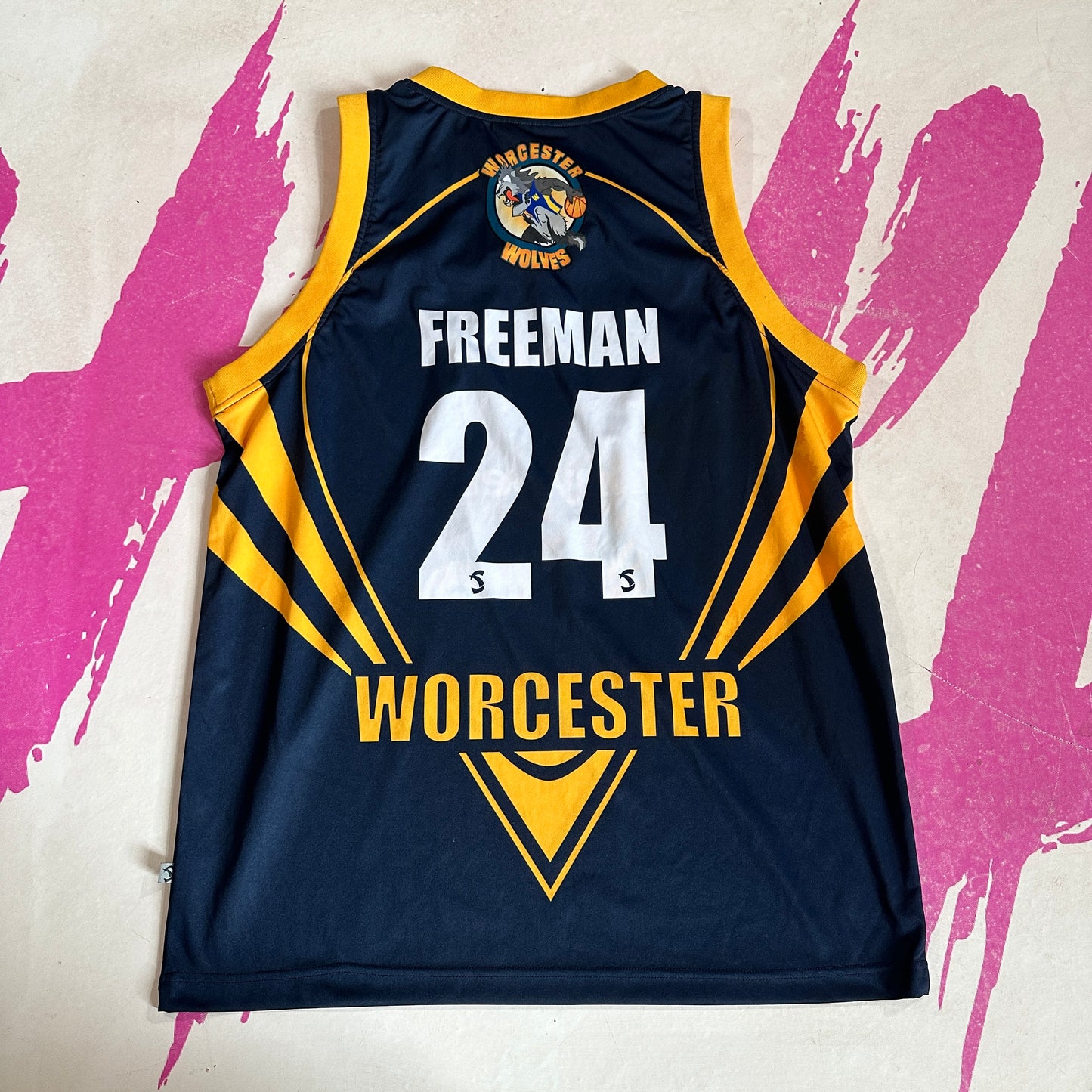 Tommy Freeman Worcester Wolves BBL Samurai Jersey