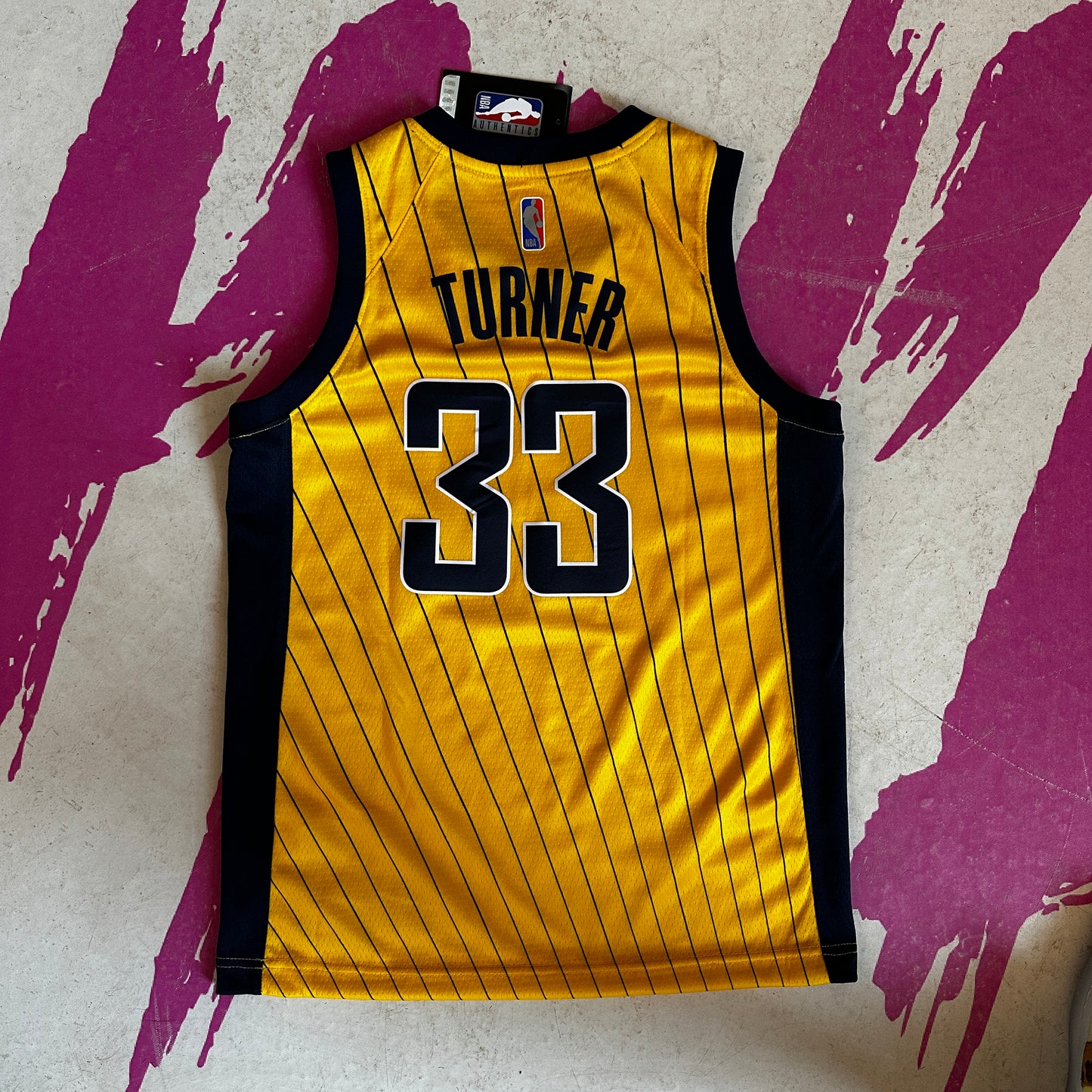 Myles Turner Indiana Pacers Earned Edition Nike Kids Jersey