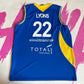 Atiba Lyons Sheffield Sharks BBL Errea Jersey
