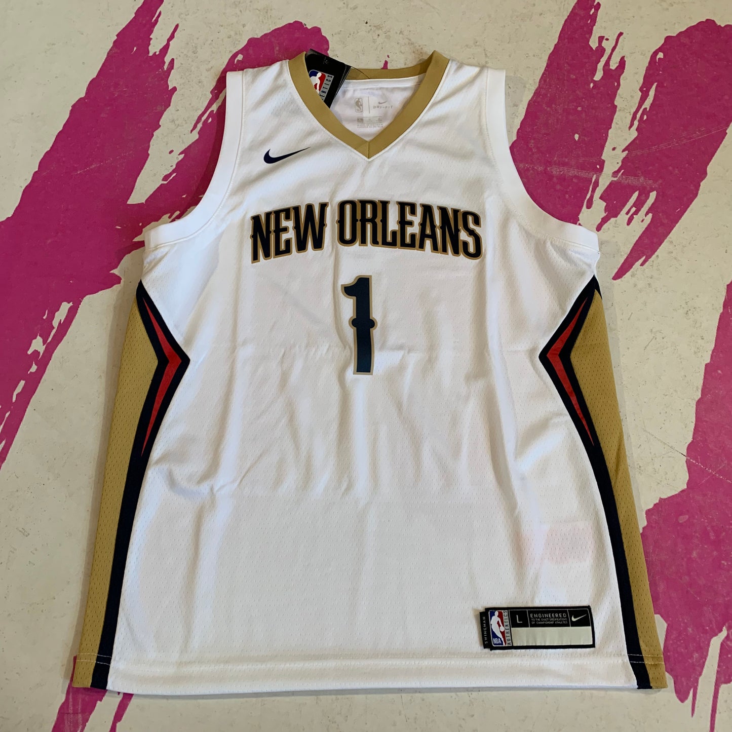 Zion Williamson New Orleans Pelicans Association Edition Nike Kids Jersey