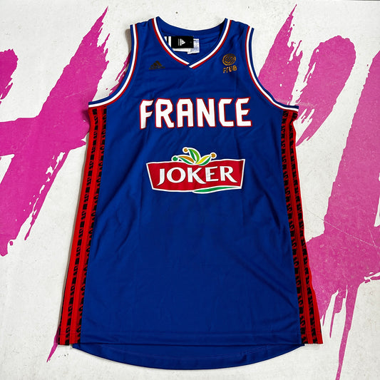 Tony Parker France National Team FIBA Adidas Jersey