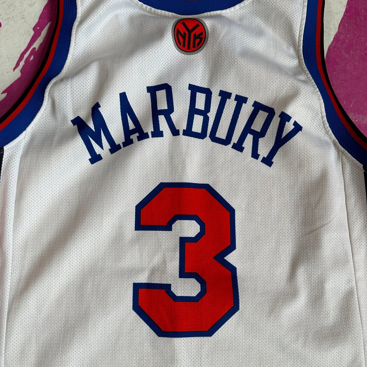 Stephon Marbury New York Knicks Champion Jersey