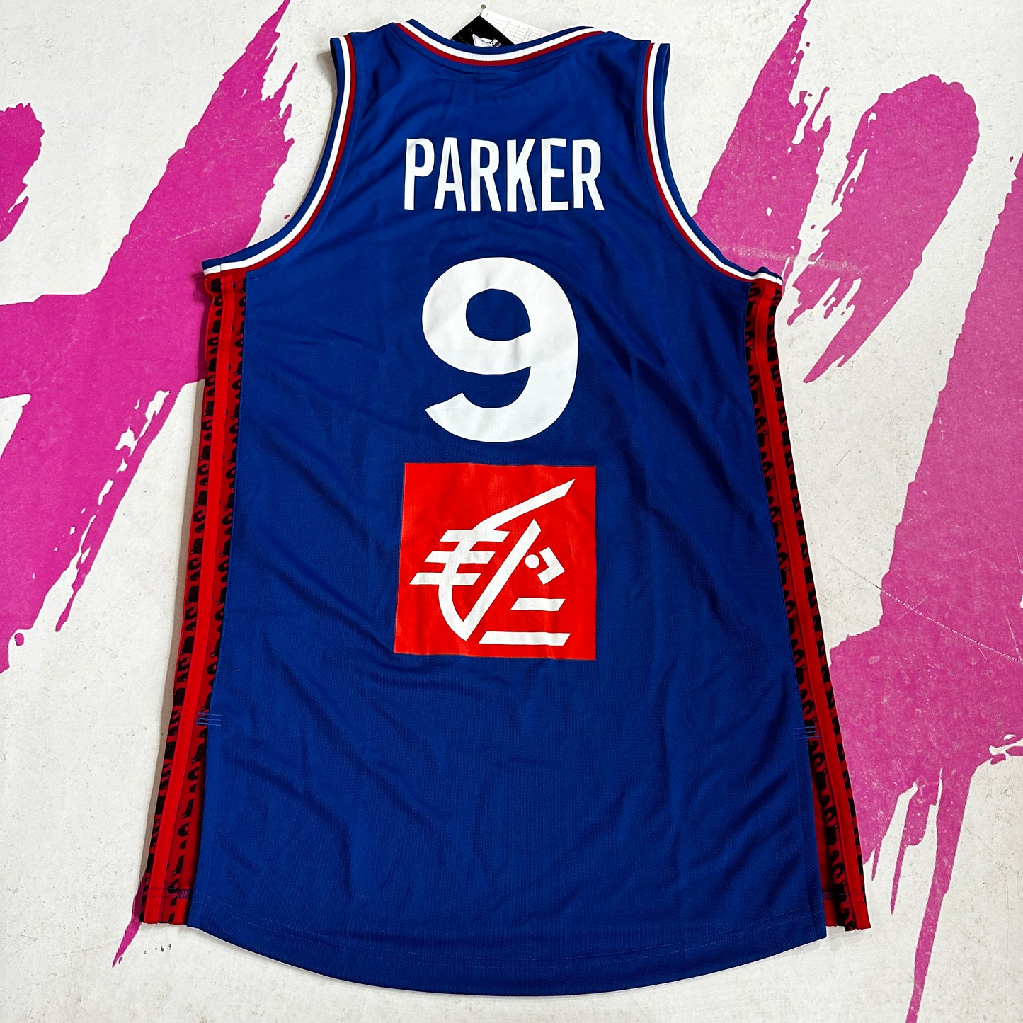 Tony Parker France National Team FIBA Adidas Jersey