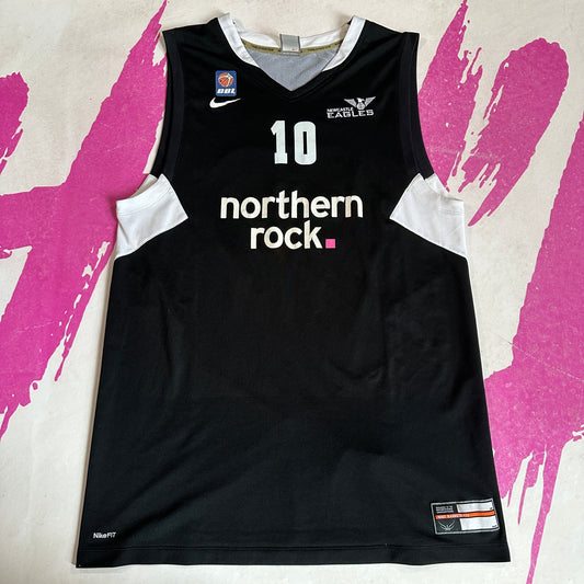 Charles Smith Newcastle Eagles BBL Gameworn Nike Jersey