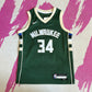 Giannis Antetokounmpo Milwaukee Bucks Nike Kids Jersey