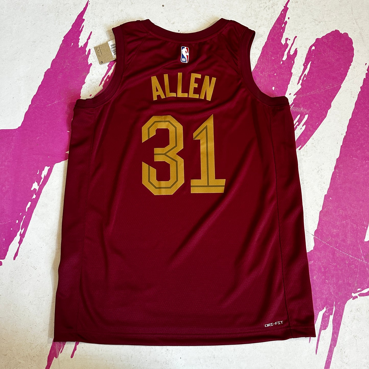 Jarrett Allen Cleveland Cavaliers 22-23 Icon Edition Nike Jersey