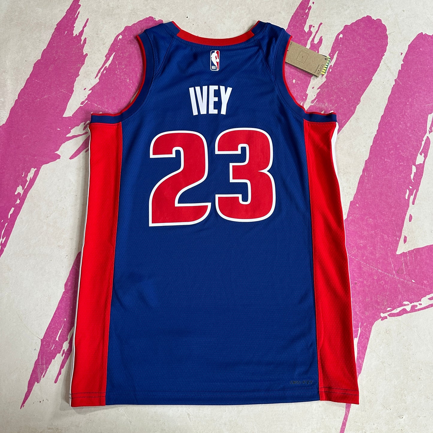 Jaden Ivey Detroit Pistons Icon Edition Nike Jersey