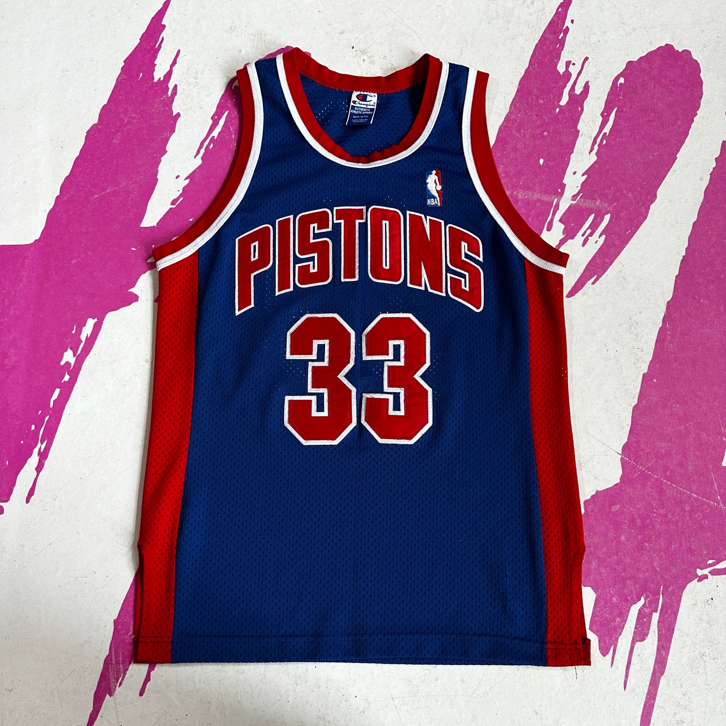 Grant Hill Detroit Pistons Authentic Champion Jersey