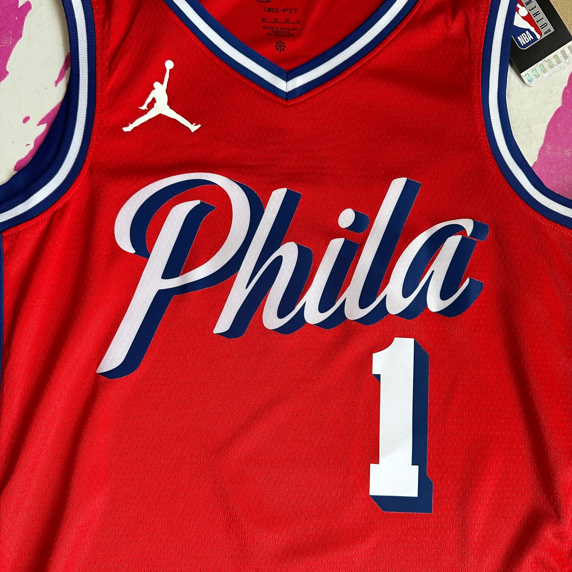 Philadelphia 76ers Nike Association Edition Swingman Jersey 22/23