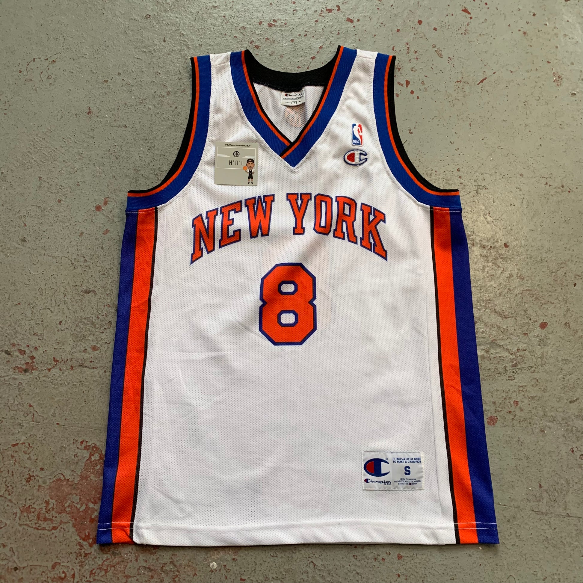 NWT Vtg Latrell Sprewell New York Knicks Champion Basketball