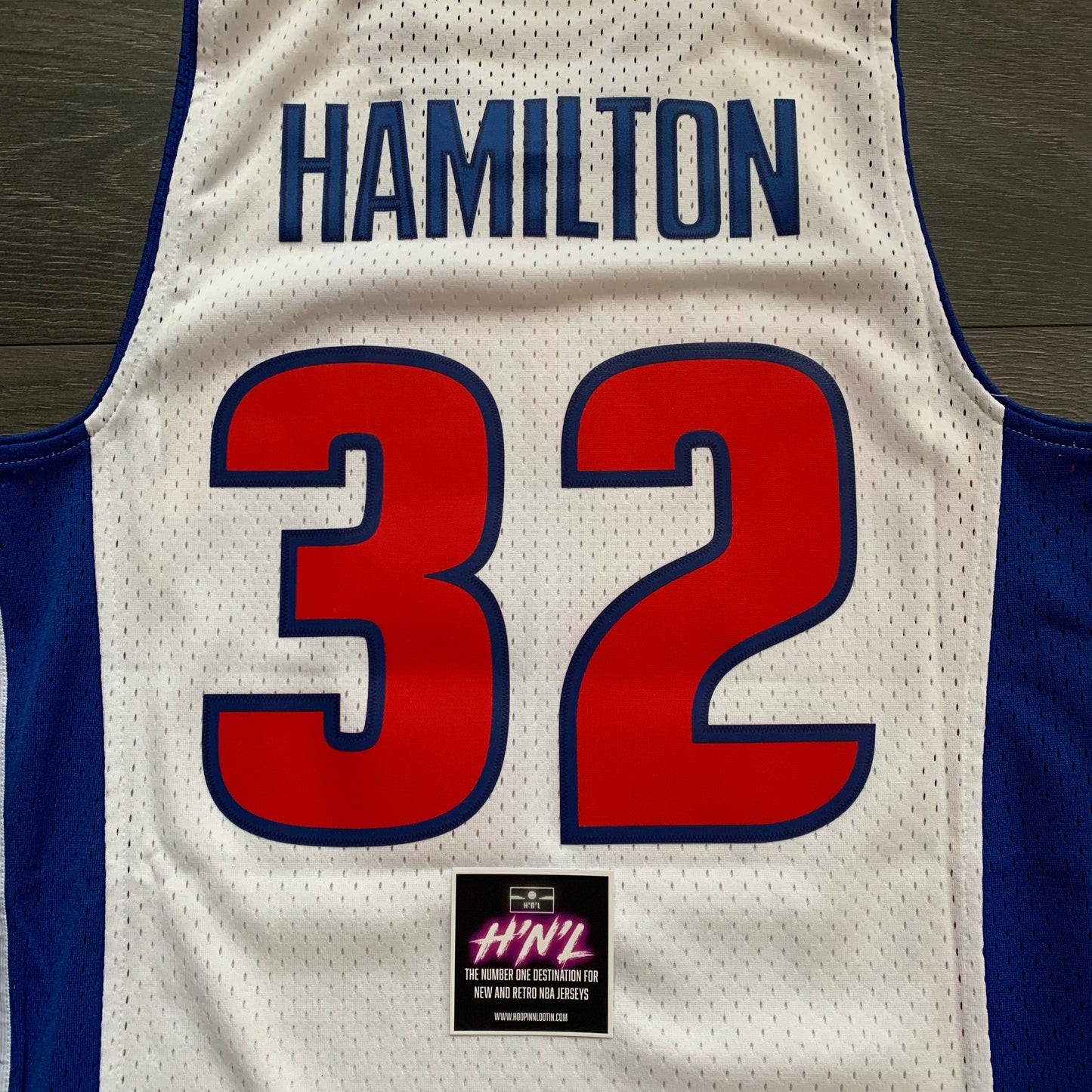 Richard Hamilton Detroit Pistons 03-04 Mitchell & Ness Jersey
