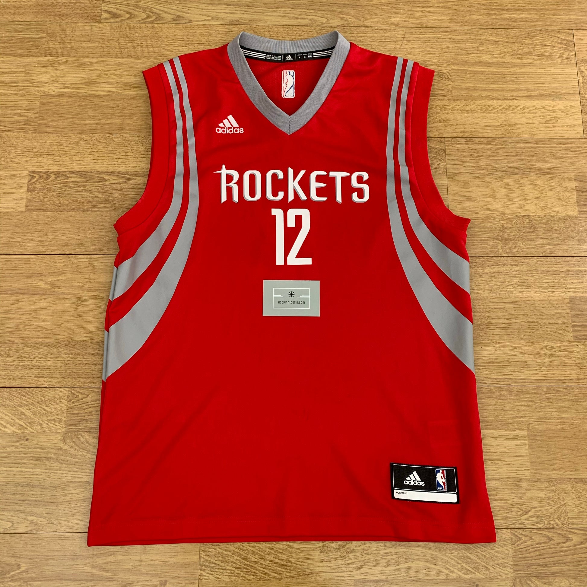 Houston Rockets Adidas NBA Dwight Howard #12 Road Swingman Jersey (red)