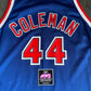 Derrick Coleman New Jersey Nets Autographed Champion Jersey