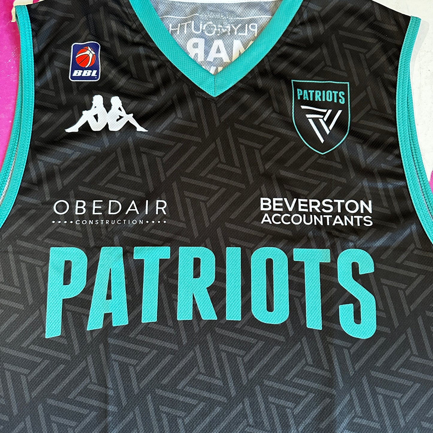 Plymouth Patriots BBL Home Kappa Jersey