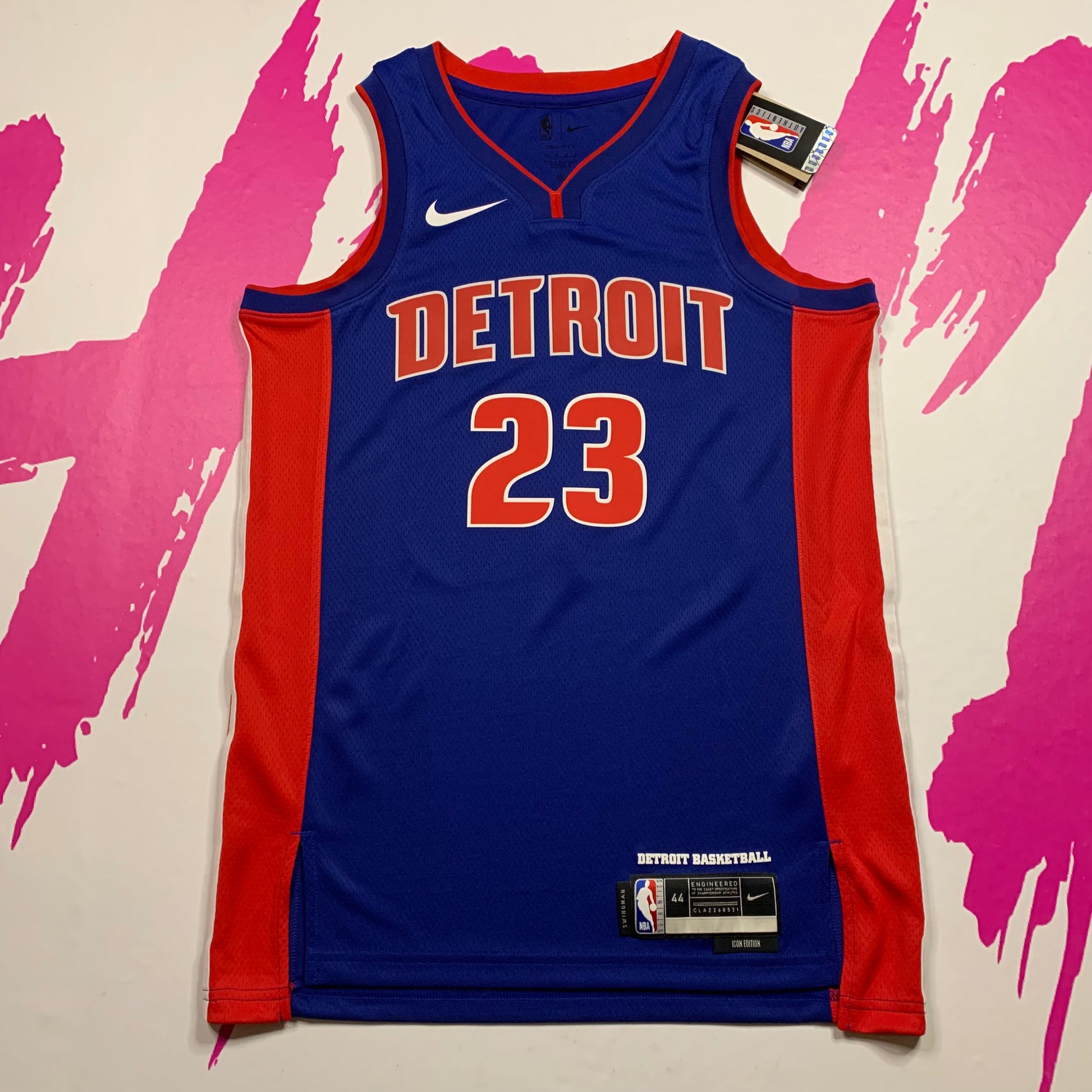 Detroit pistons nike jersey sales