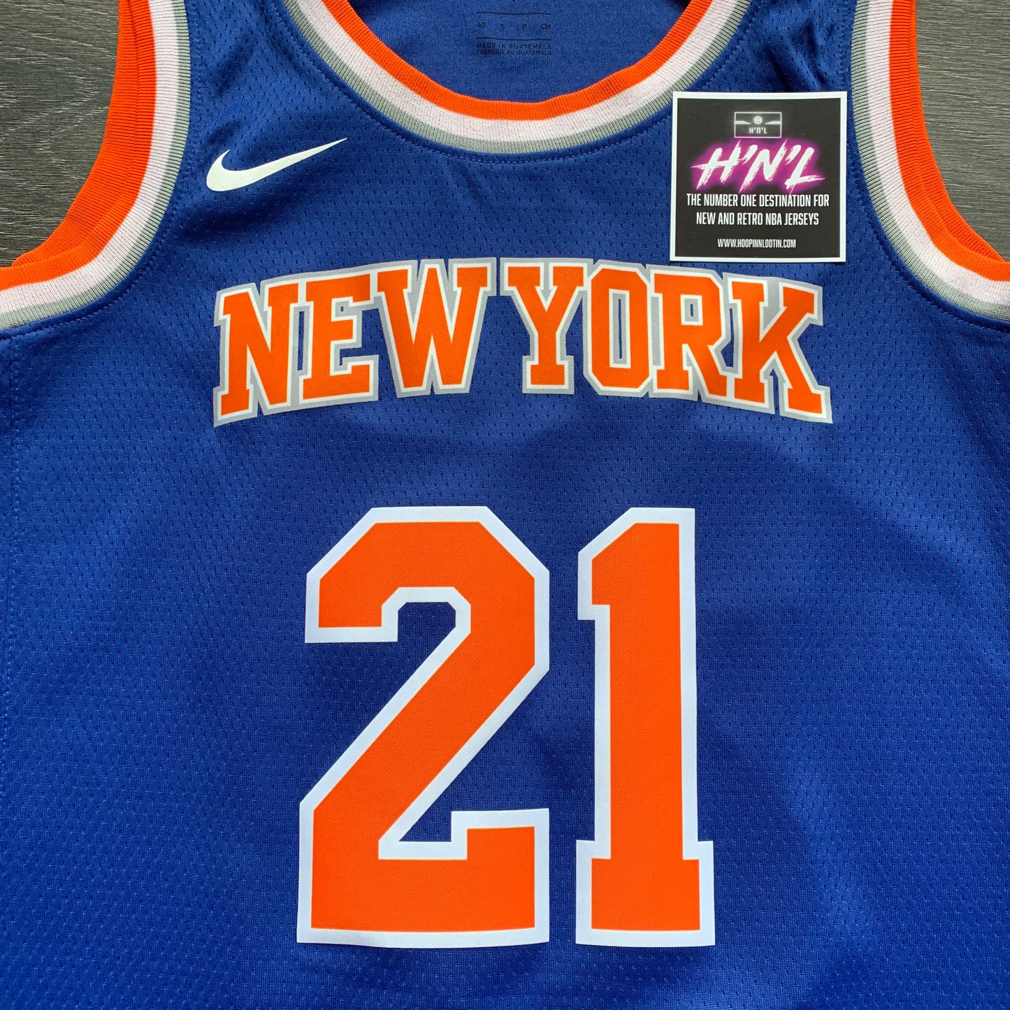 Cam Reddish New York Knicks Icon Edition Nike Jersey