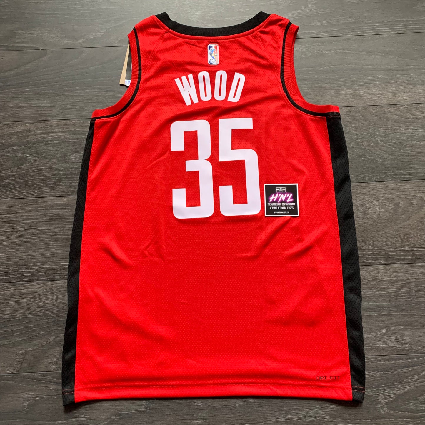 Christian Wood Houston Rockets 75th Anniversary Icon Edition Nike Jersey