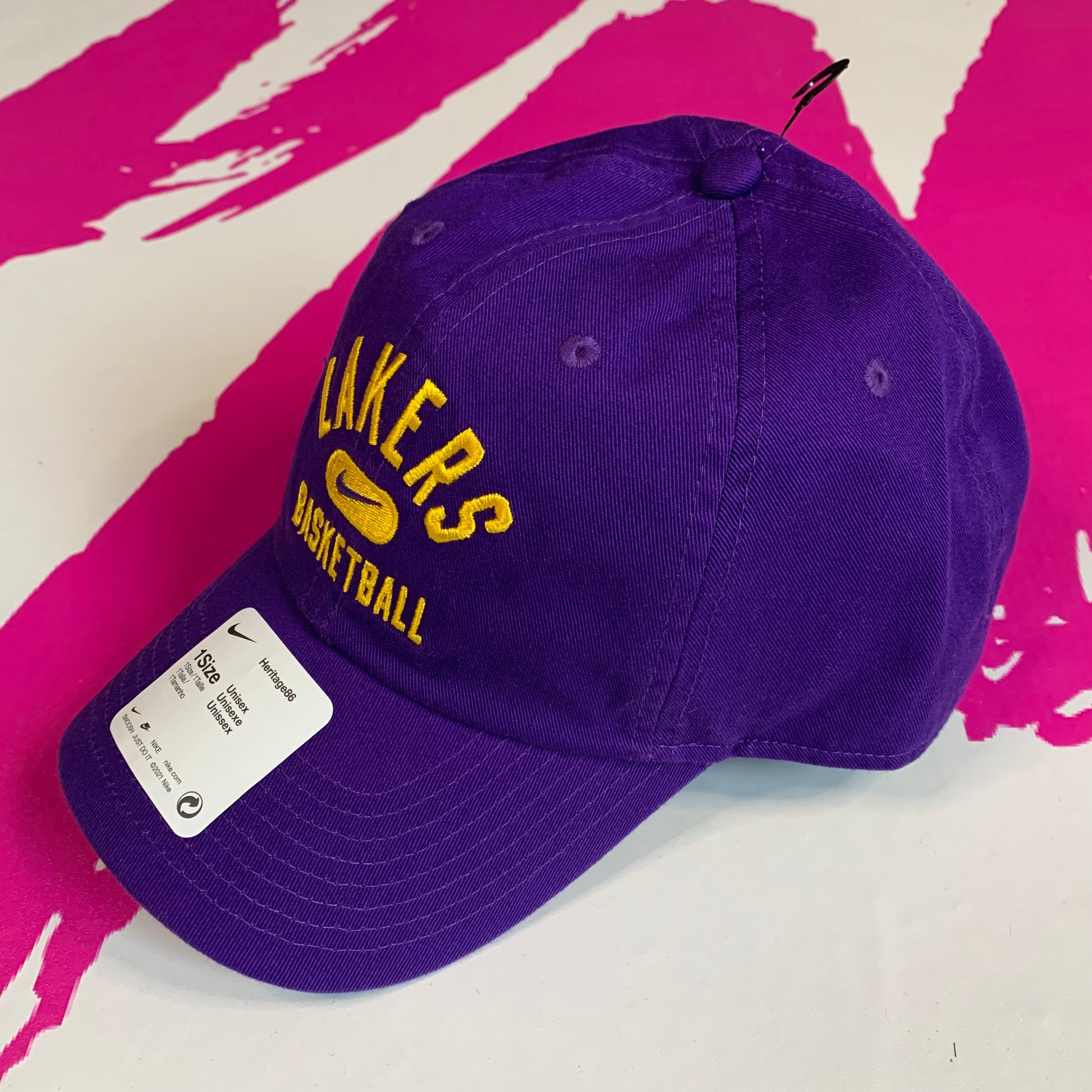 Lakers hot sale heritage hat