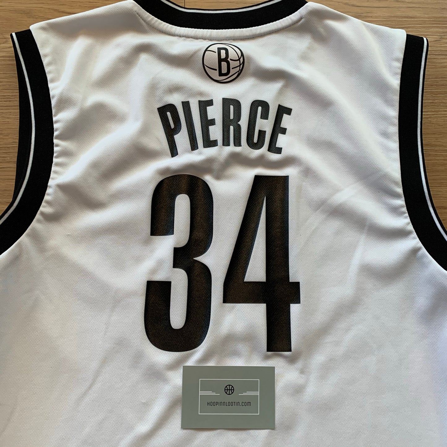 Paul Pierce Brooklyn Nets Adidas Jersey