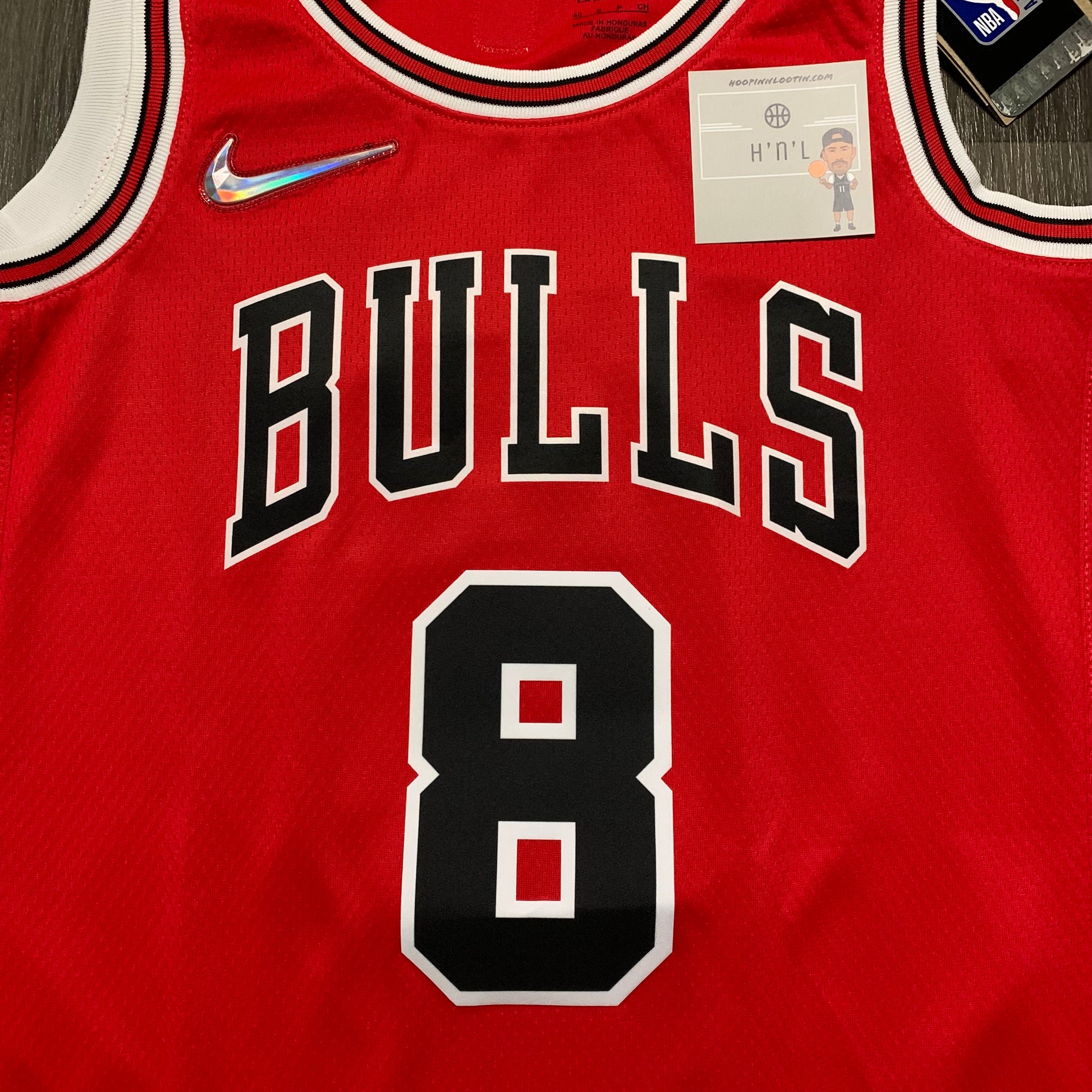 Zach Lavine Chicago Bulls 2021-22 City Edition Jersey with 75th Anniversary  Logos