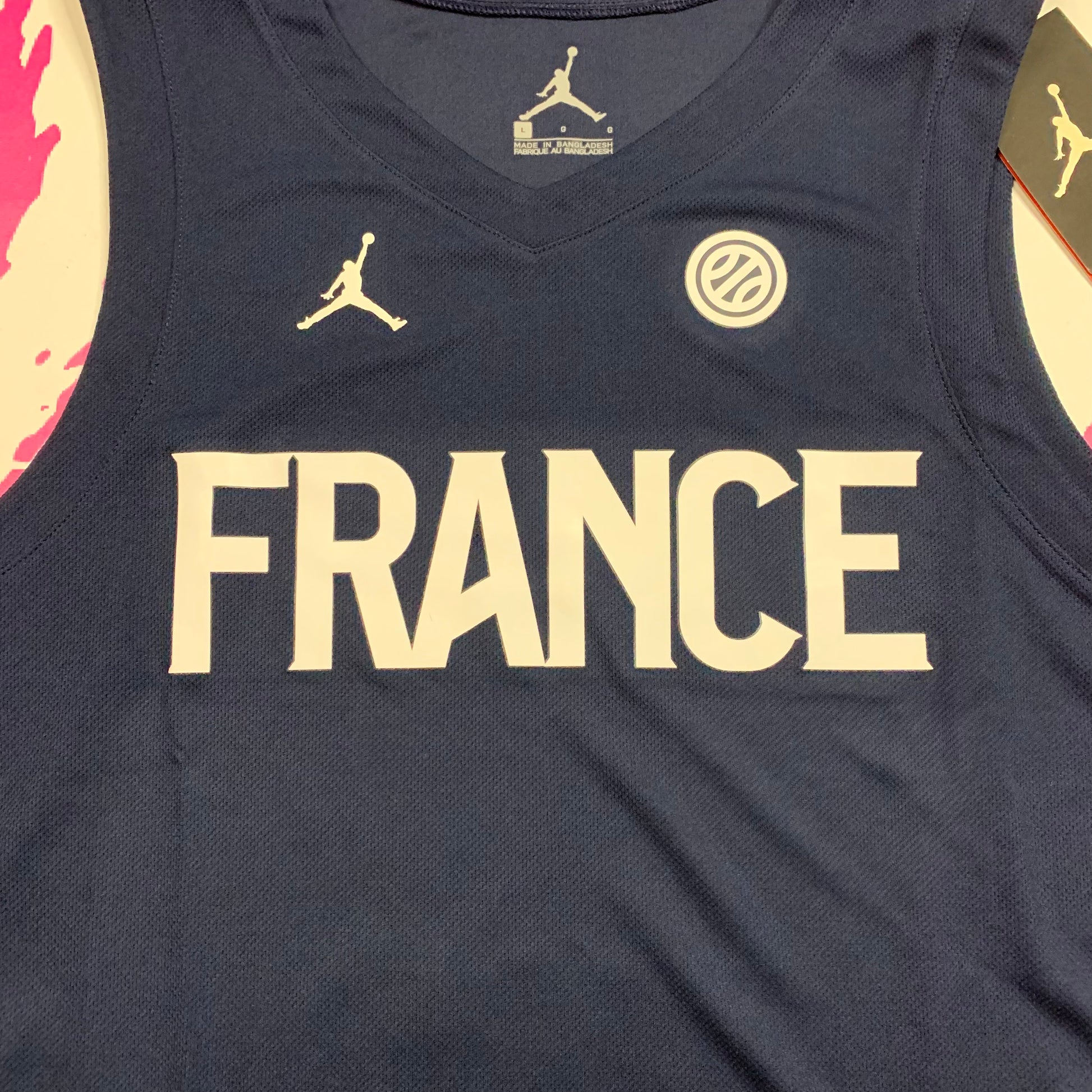 Maillot equipe de best sale france basket jordan