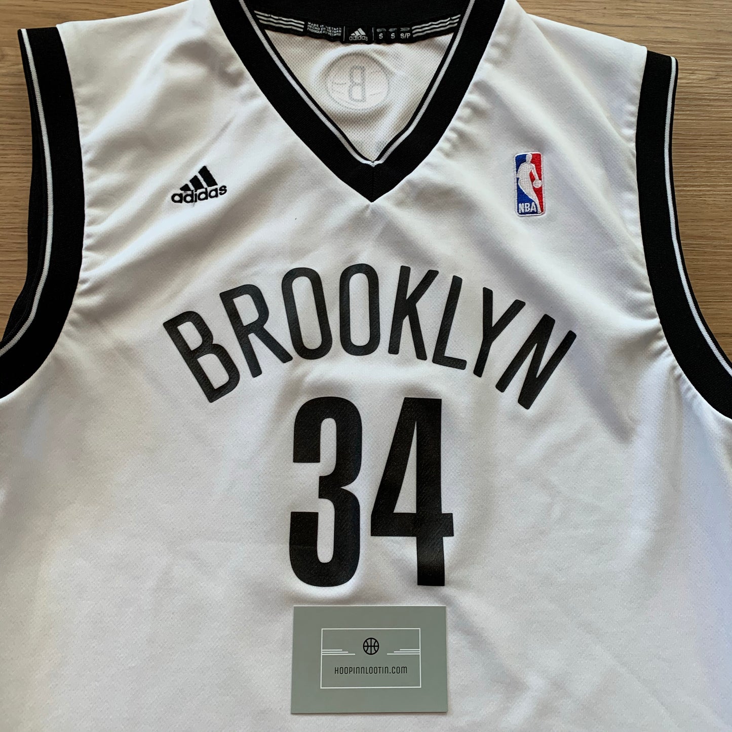 Paul Pierce Brooklyn Nets Adidas Jersey