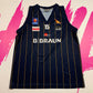 Mike Tuck Sheffield Sharks Gameworn BBL Samurai Jersey
