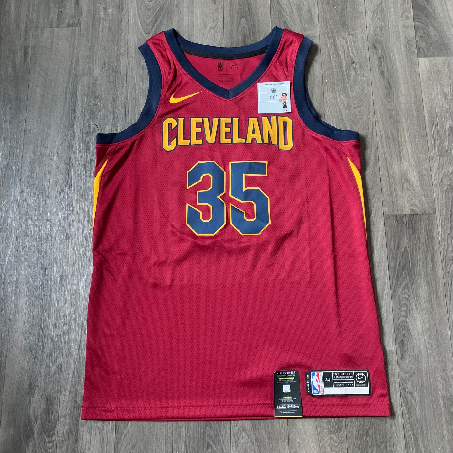 Isaac Okoro Cleveland Cavaliers Nike Jersey