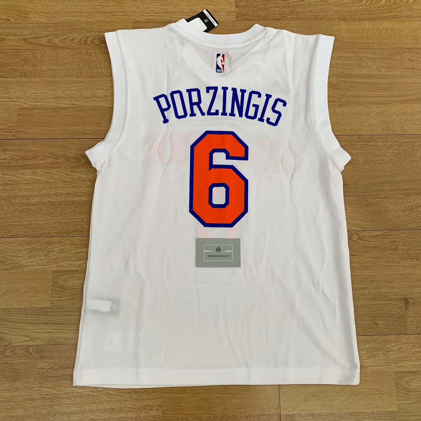 Kristaps Porzingis New York Knicks Adidas Jersey