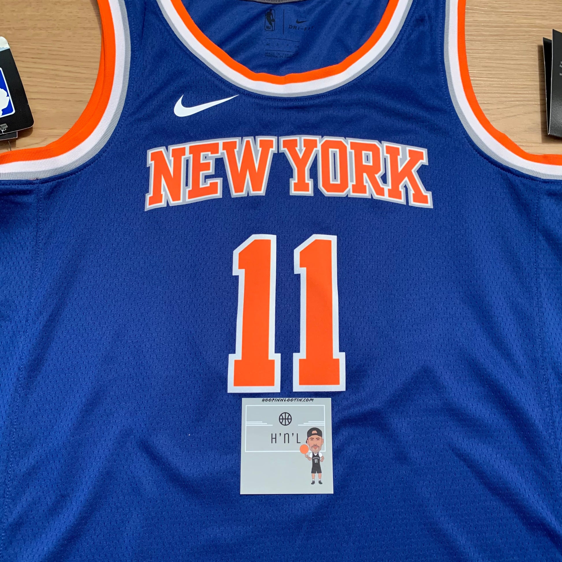 Youth XL (18/20) Nike Frank Ntilikina #11 NY Knicks Icon Edition Swingman  Jersey