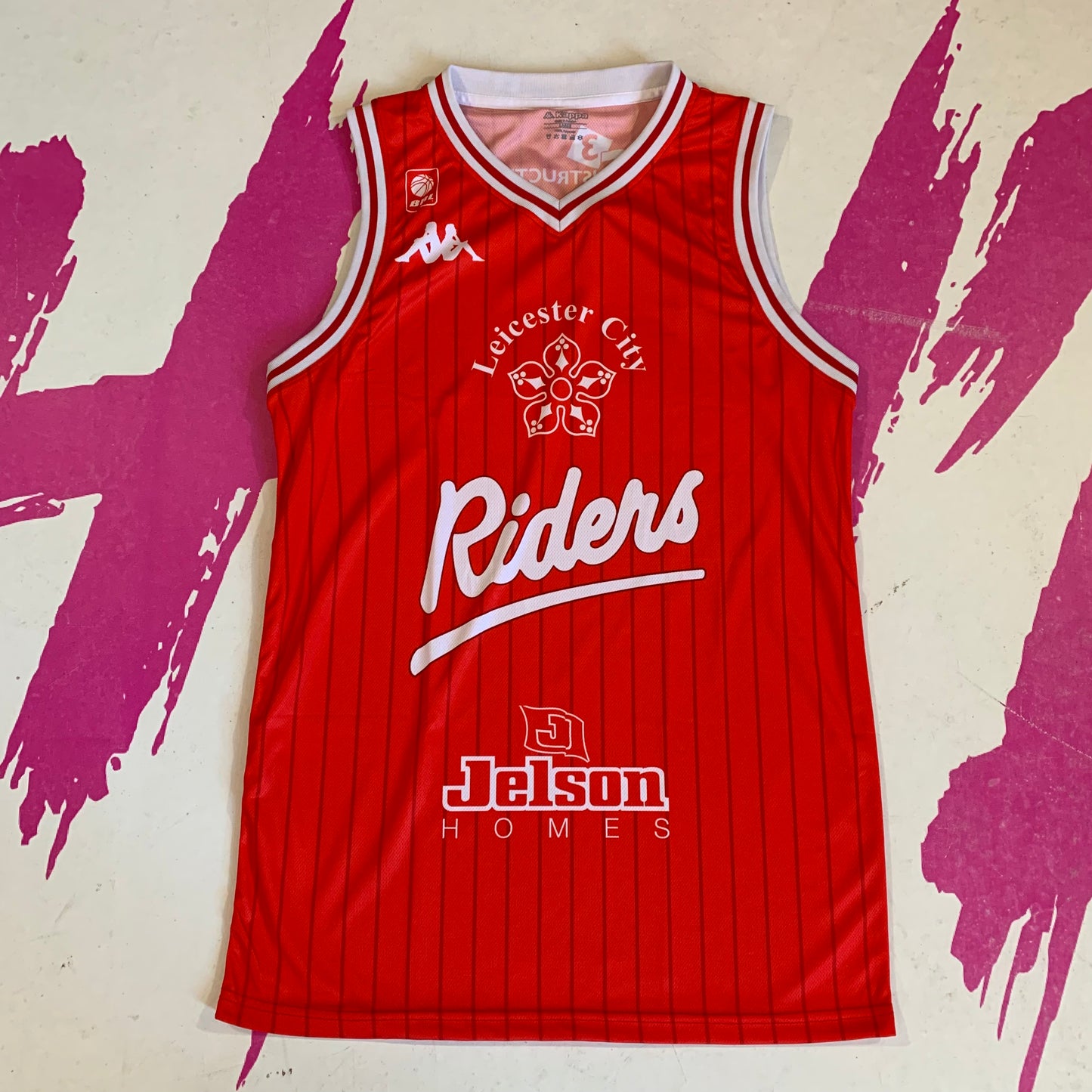 Leicester Riders Kappa Retro Series BBL Jersey