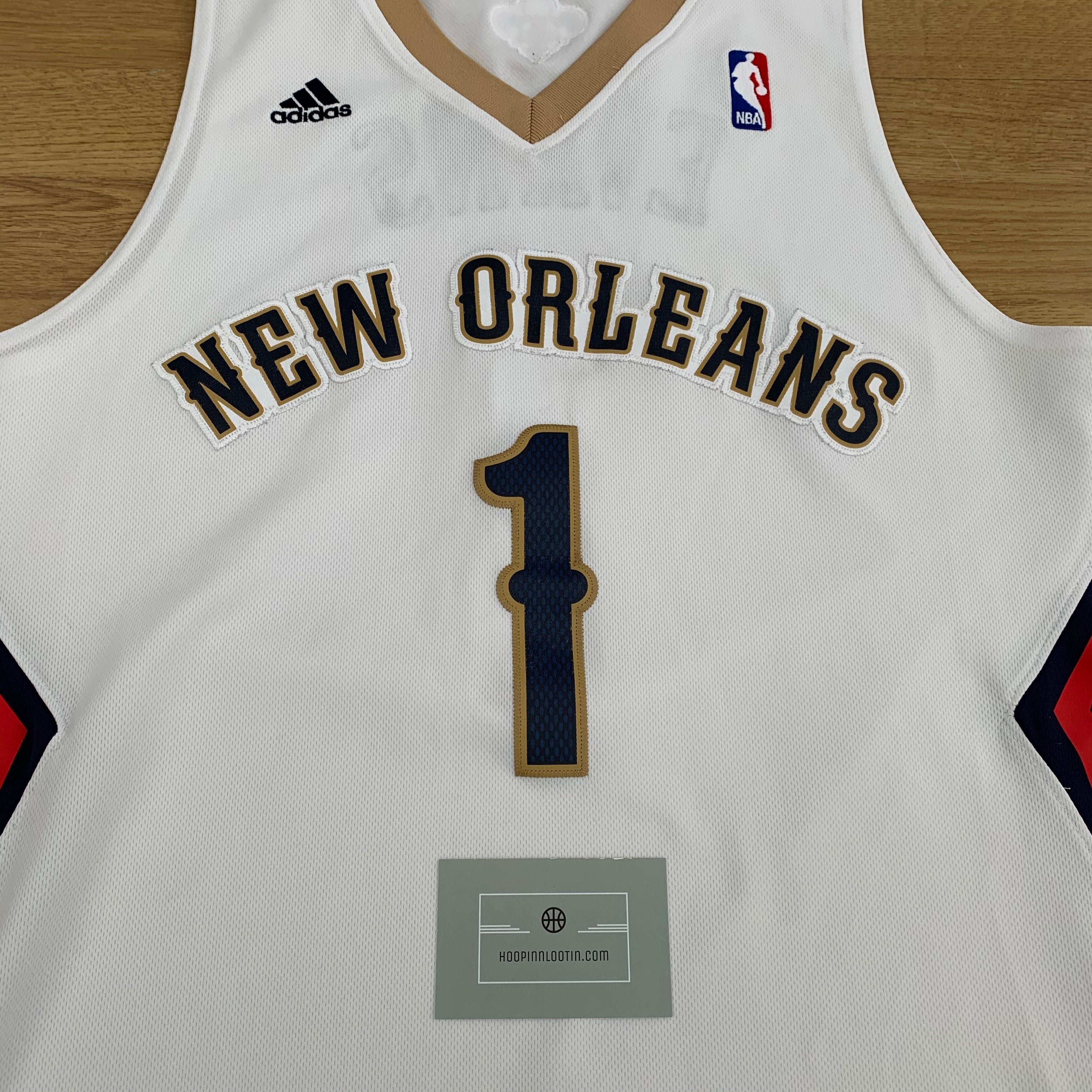 Pelicans shop home jersey