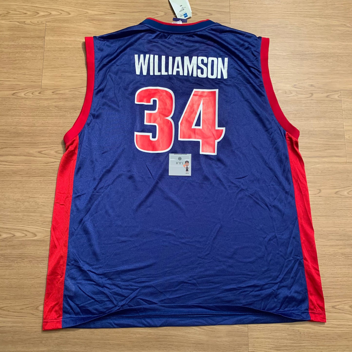 Corliss Williamson Detroit Pistons Reebok Jersey